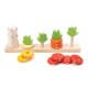 Drewniane liczydło - liczymy marchewki, Tender Leaf Toys