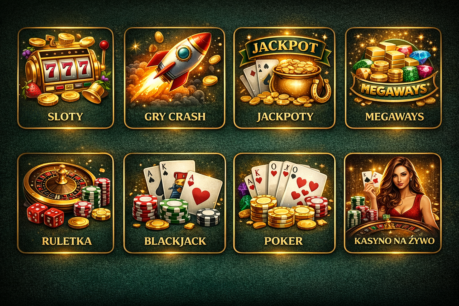 Gry hazardowe w Kasynach