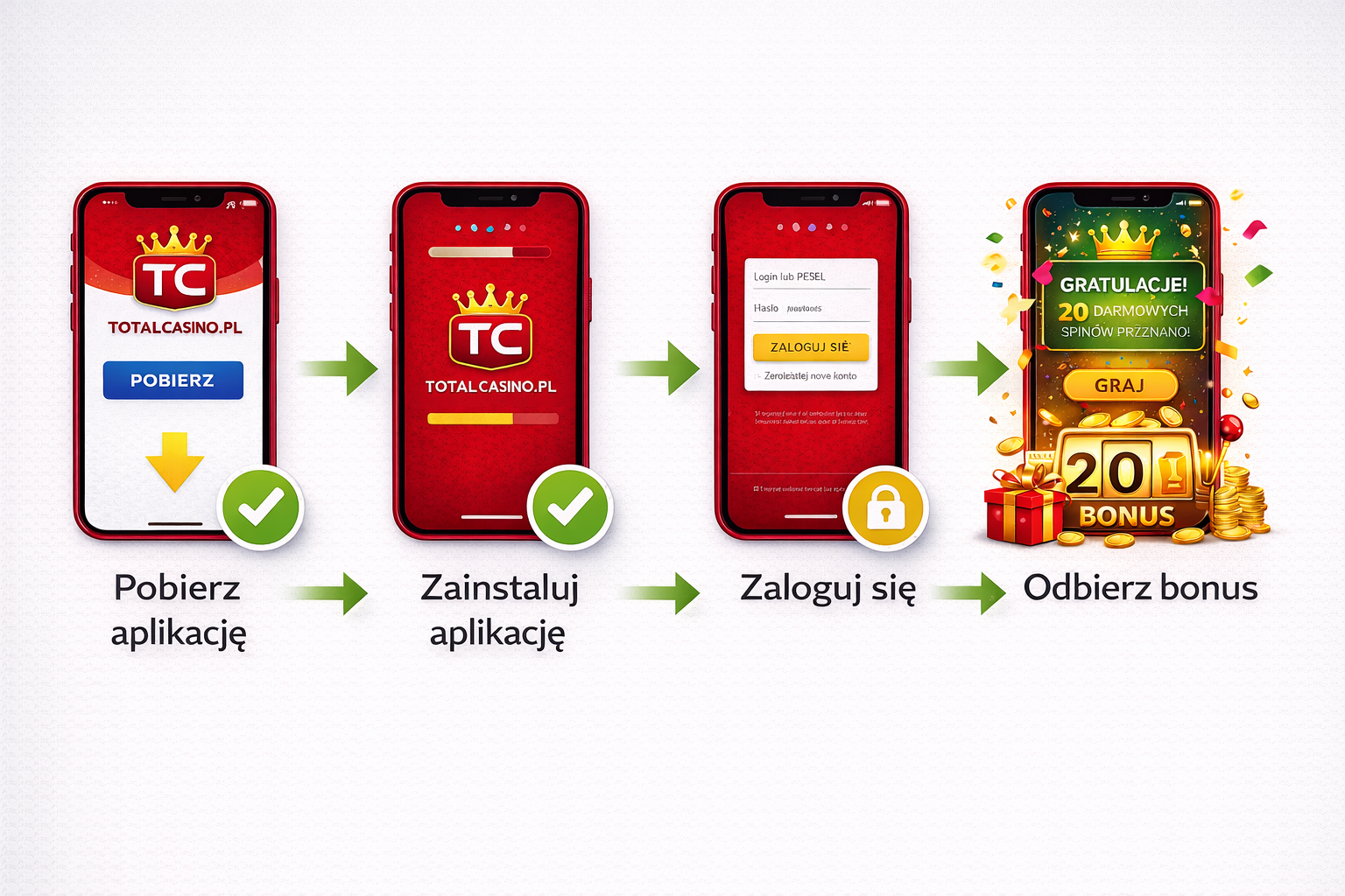 Jak zainstalować aplikację i zgarnąć bonus