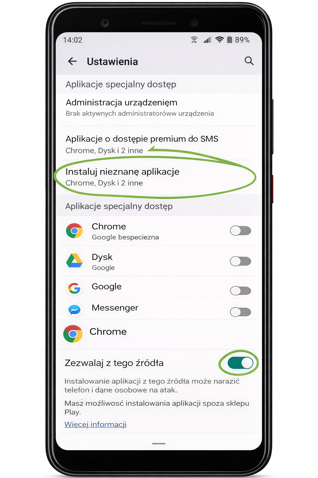 Total Casino na telefonie z Androidem